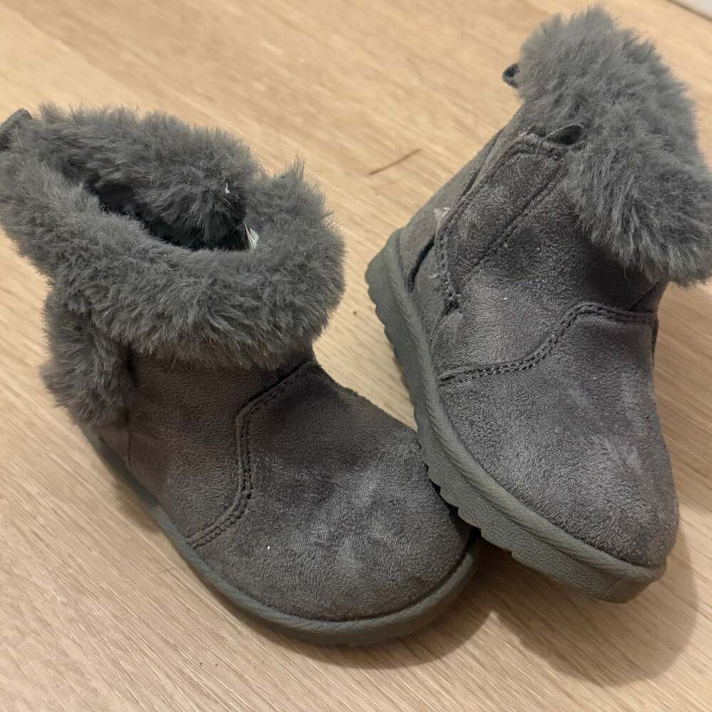 Wonder Nation Toddler Girl Faux Shearling Boots